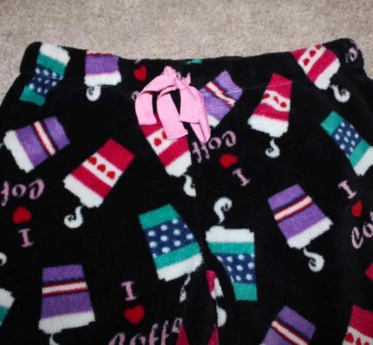 Faded Glory Fuzzy Pajama Pants - Image 2