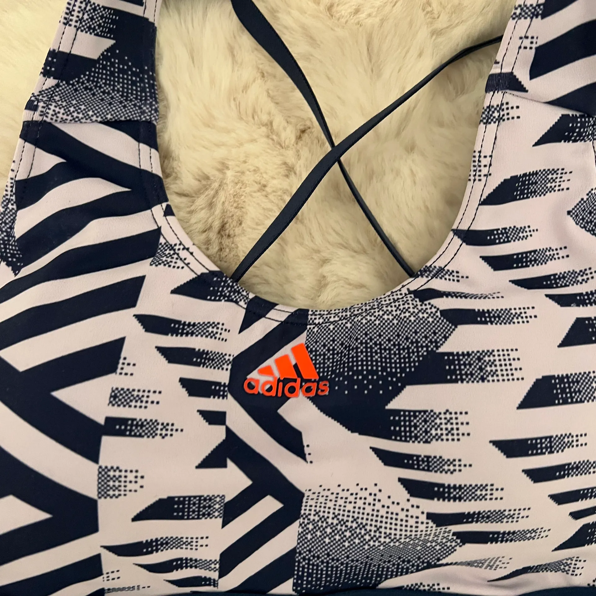 Women's Don't Rest Graphic Swim Top Purple Tint 30A NWT - Image 6