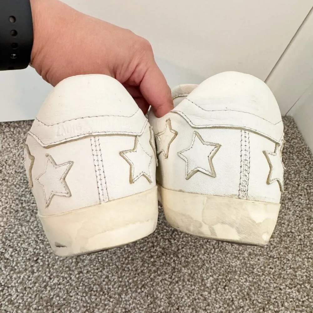 Zadig & Voltaire Leather Star Sneakers‎ - Image 5
