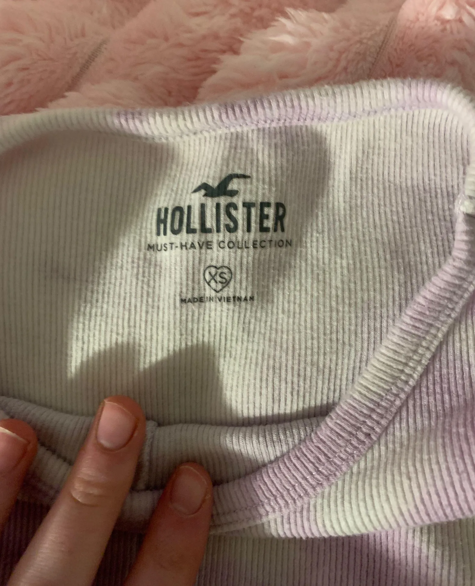 purple tie dye cross top - Image 2