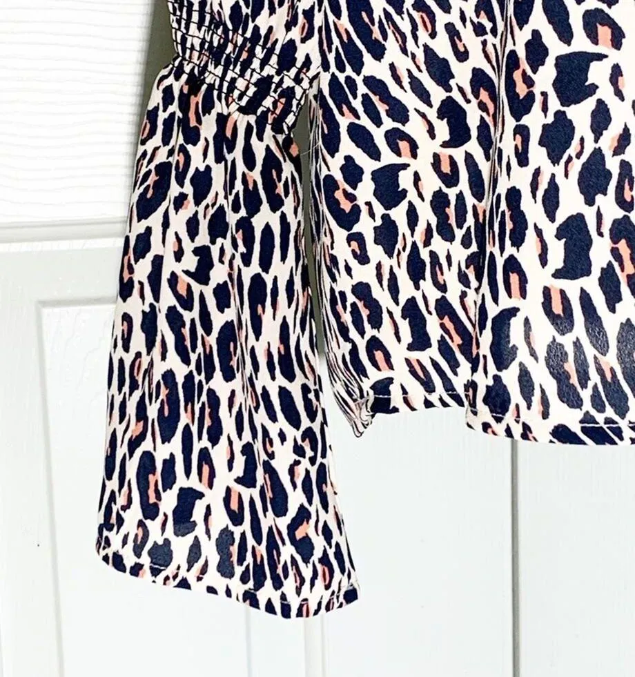 Finn & Grace Blouse Top V-neck Long Bell Sleeve Career Office Top Medium - Image 8