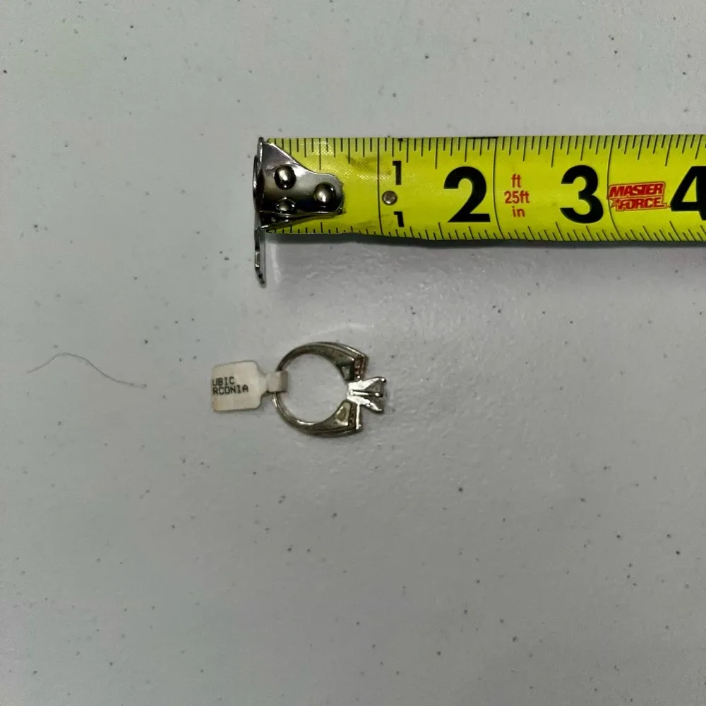 NWT Cubic Zirconia Silver Ring - Image 4