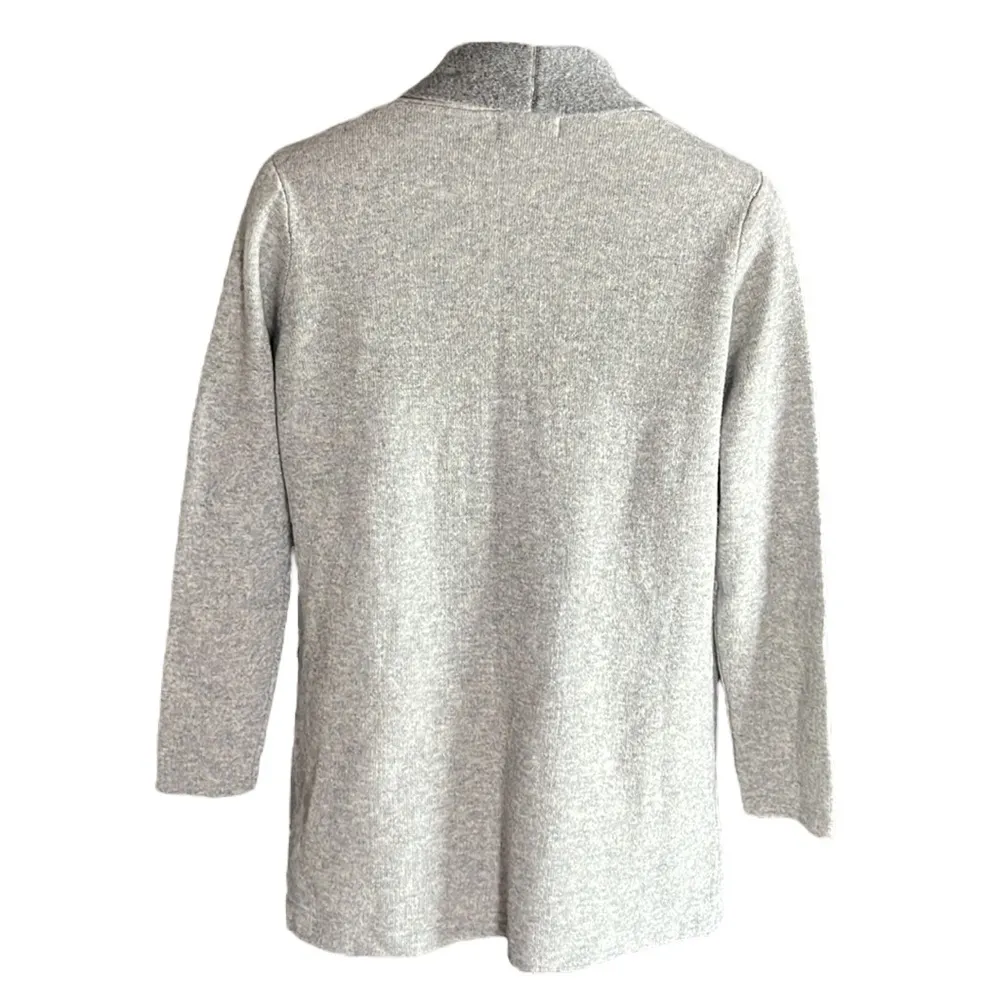 Benedetto B wool cashmere blend cardigan Gray Size L - Image 4