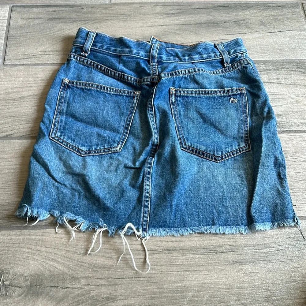 Rag & bone Otto denim skirt - Image 4