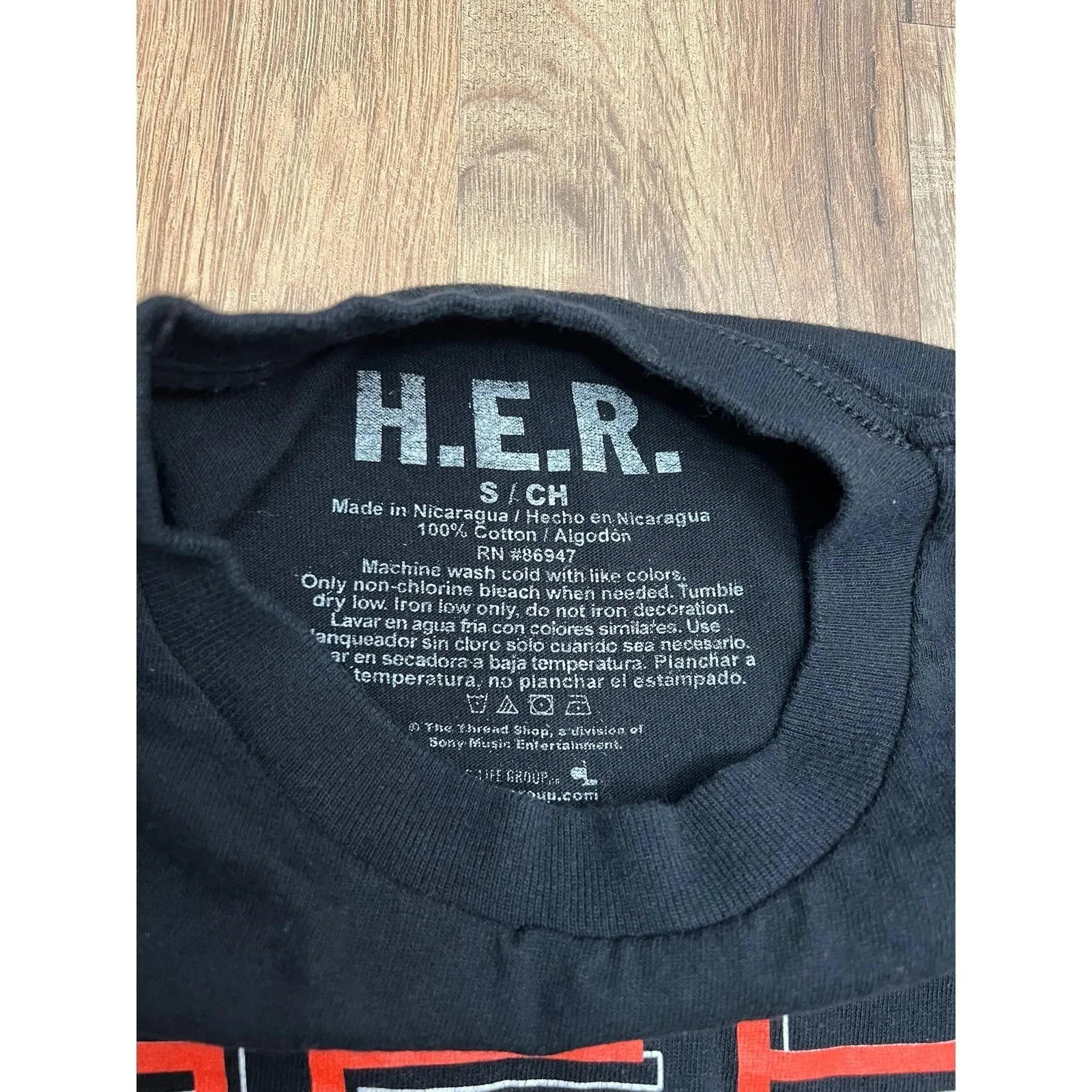 NWOT H.E.R. Tour T - Image 3