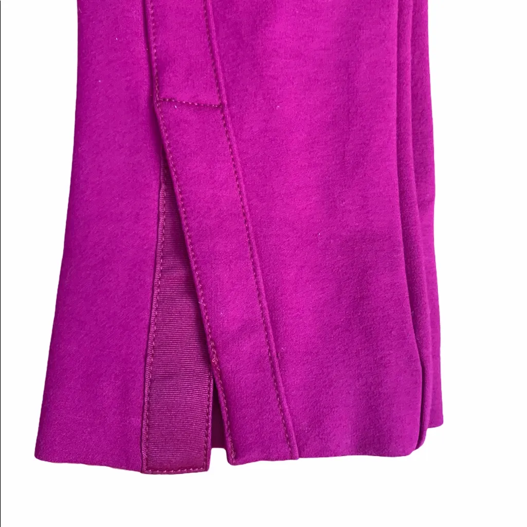 By Anthropologie Ankle Length Split Hem Seamed Skinny Trouser Size 2 Pink - Image 2