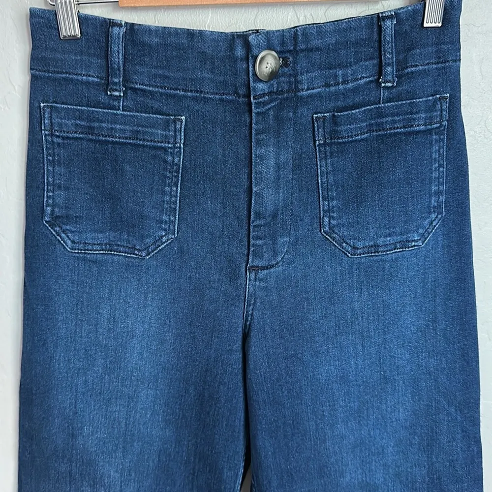 Anthropologie Pilcro The Skipper High-Rise Crop Wide-Leg Jeans - Image 3