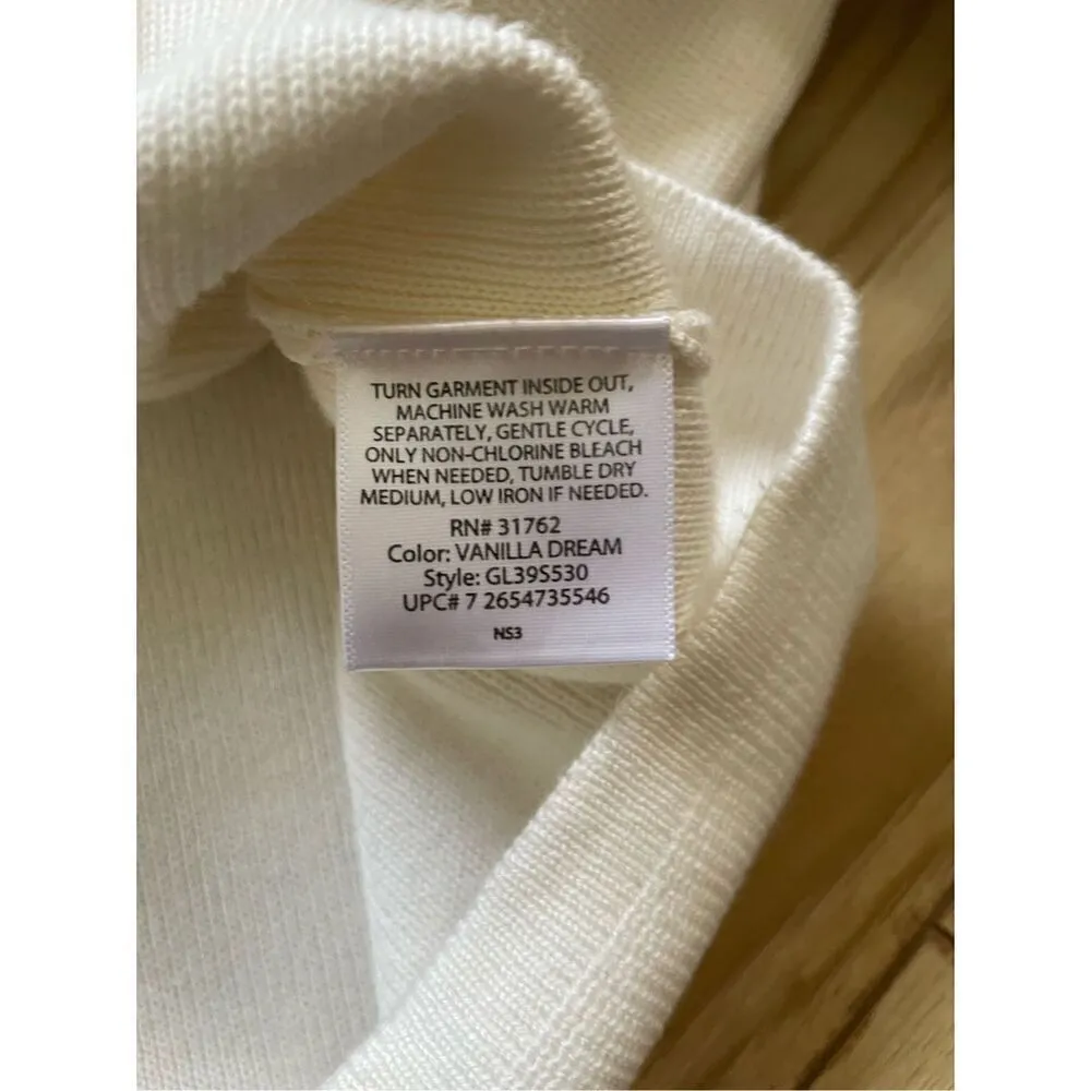 GEORGE Cream Button Down Cardigan Size XL - Image 5