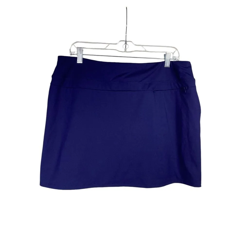 Tommy Bahama Golf Skort Womens Blue Pockets‎ Sz XL Pickleball Tennis Athletic - Image 2