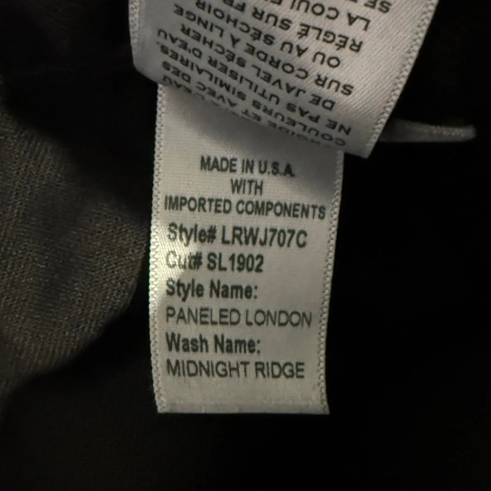 SLVRLAKE Women's Paneled London Jeans 28 Black Midnight NWT High Rise Raw Hem - Image 9