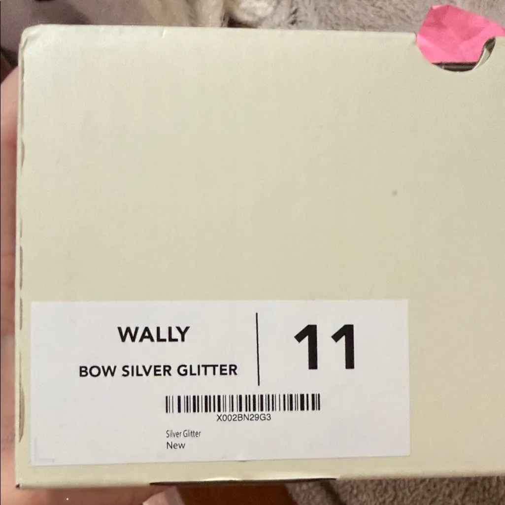 Dream Paris Dream Pairs Silver Glitter Sneakers - Image 2