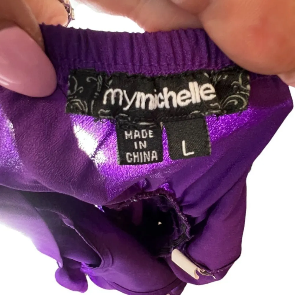 My Michelle Purple Dress‎ - Image 3