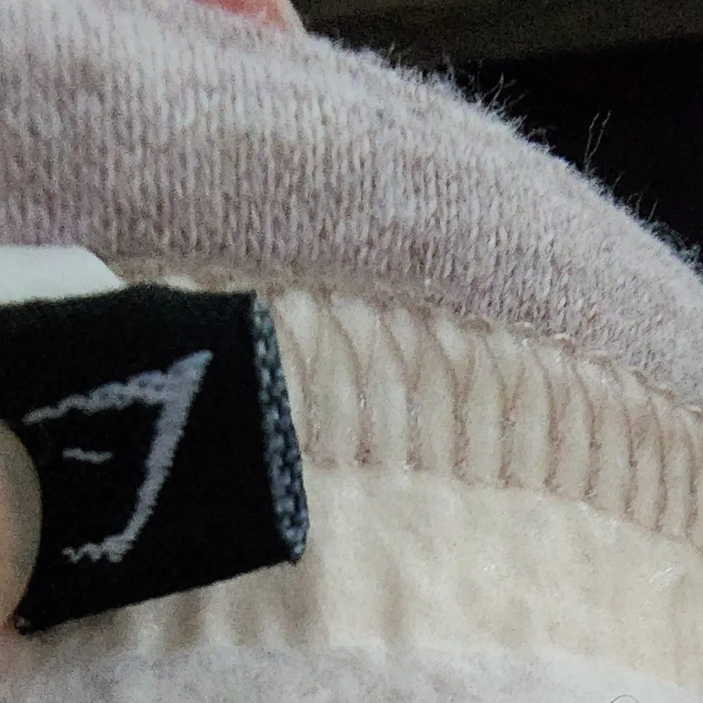 Gymshark Heathered Light Pink Oversized Mock Neck Tunic Sweater Sweaterdress S - Image 9