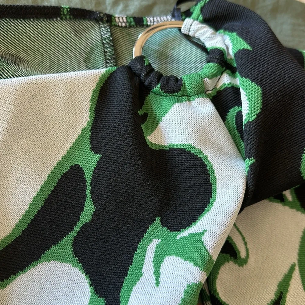 NWT ZARA Asymmetrical one shoulder retro crop top  Ring Detail Bloggers Fave - Image 8