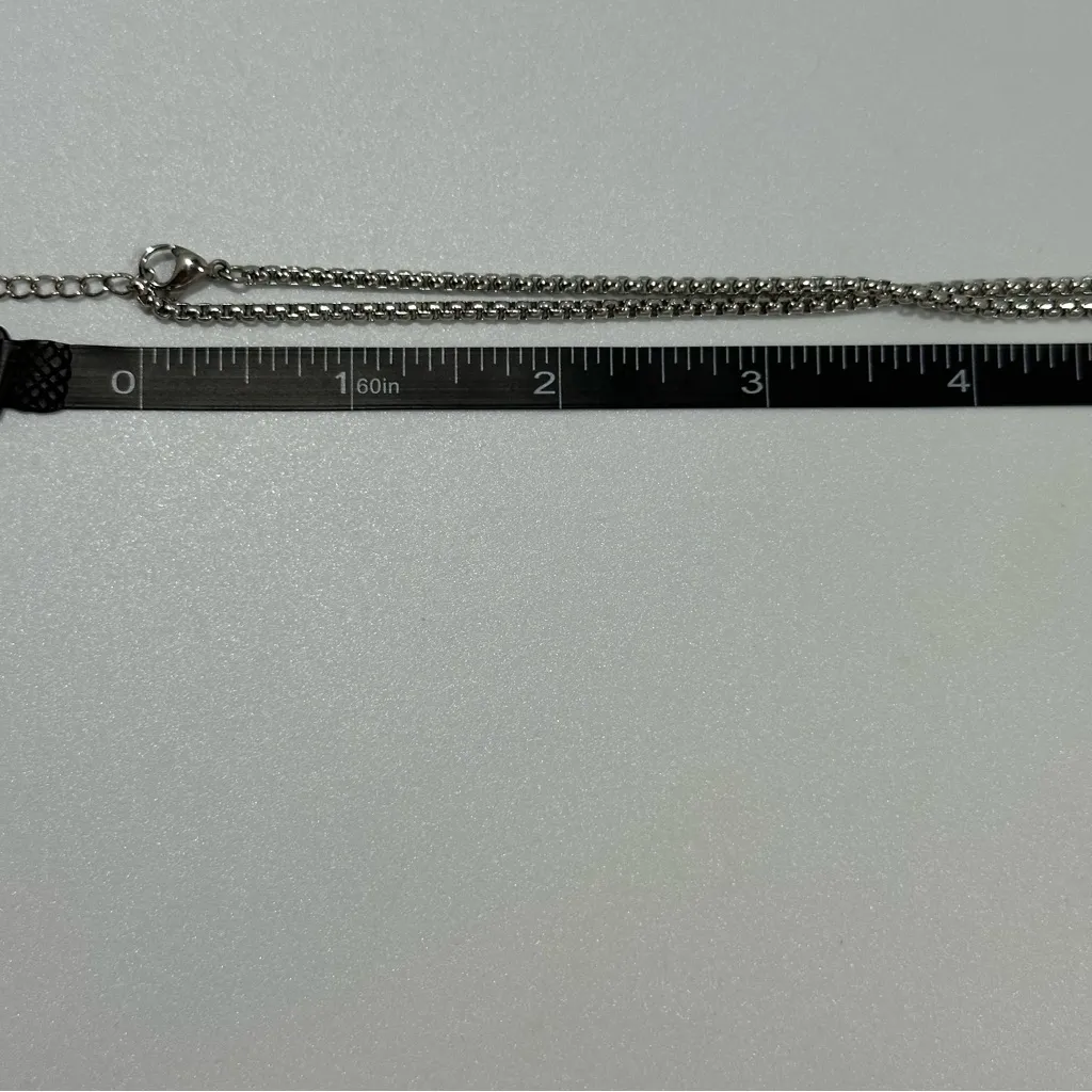 Essential Oil Perfume Diffuser Aromatherapy Pendant Necklace Stainless Steel Silver - Image 6