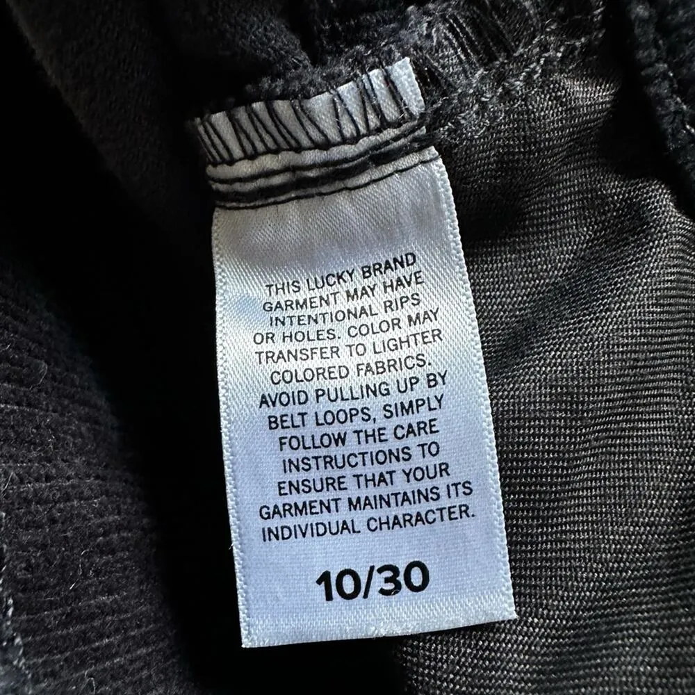 Lucky Brand Stevie High Rise Flare Corduroy Navy Blue Jeans Size 10 / 30 Pants - Image 10