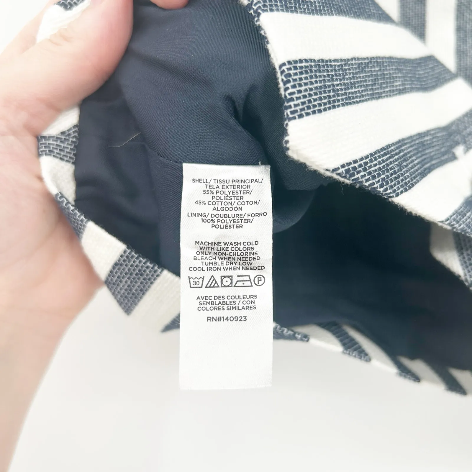 NWT LOFT Womens Preppy Nautical Coastal Textured Buttoned Striped Vest Size‎ S - Image 6