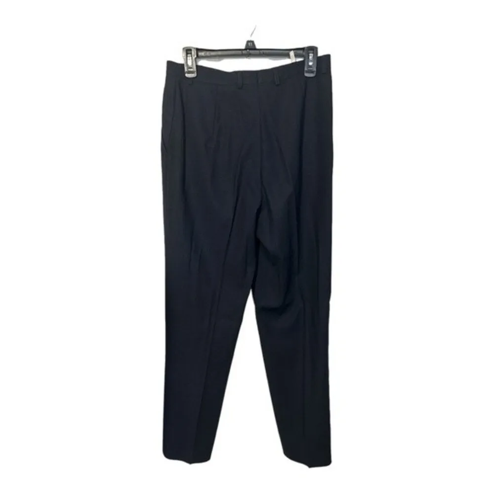 Escada Vintage Navy Pant Suit Set Size 40 Blue - Image 4