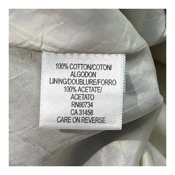 BCBGMAXAZRIA Sequin Skirt Black White Chevron Print Tie Waist Women Size Medium‎ - Image 8