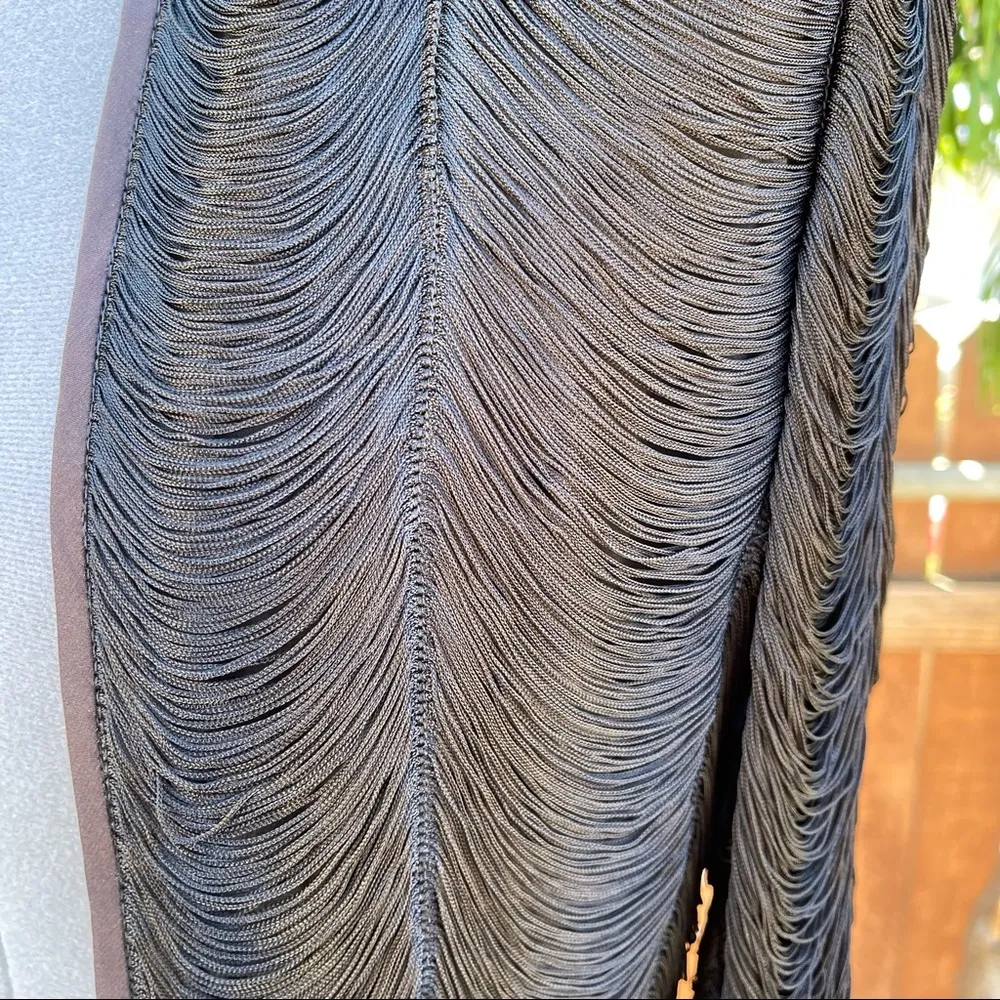 Galvan Black Fringe Silk - Image 5