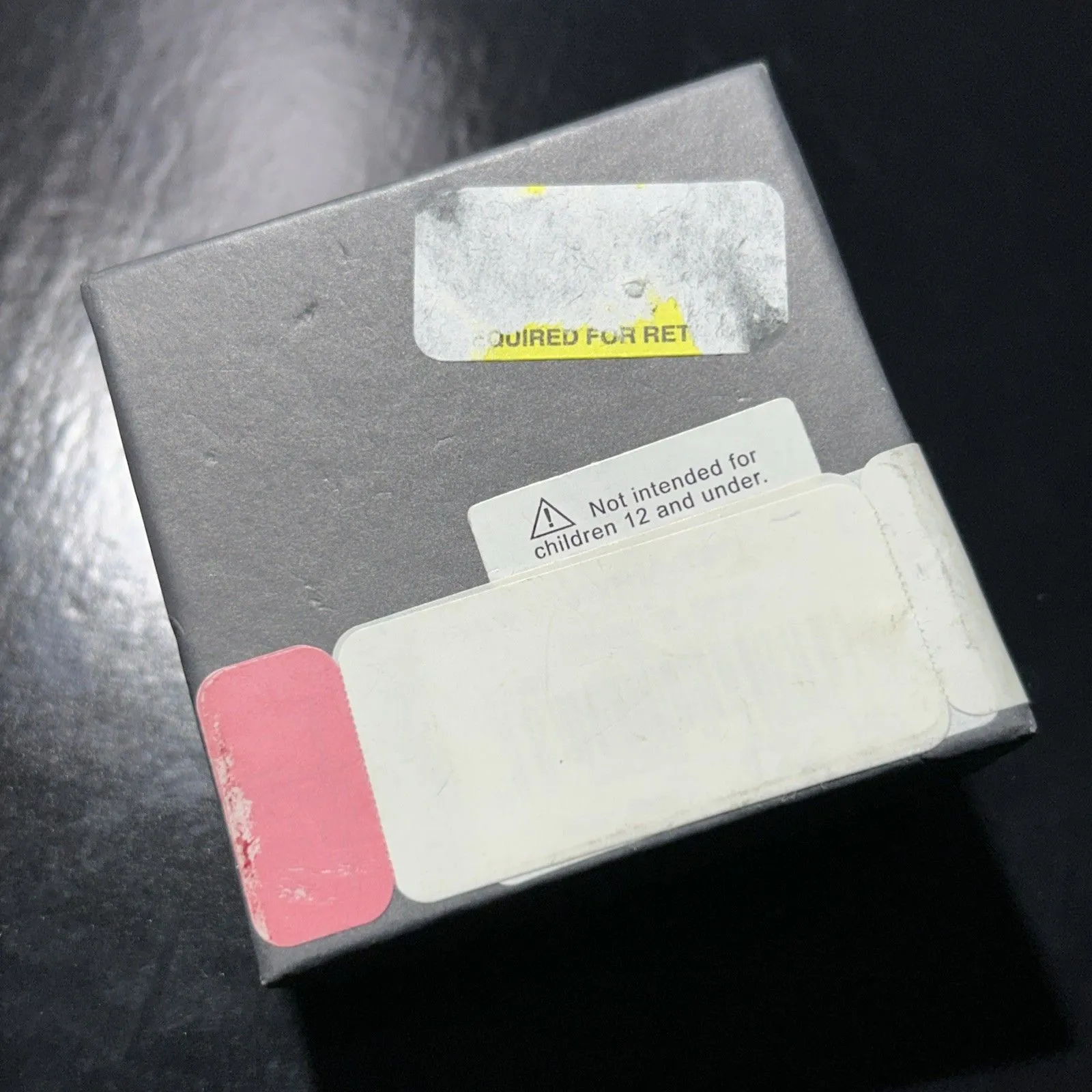 Liz Claiborne 1-3/4” Patriotic Flag 3D Puffy Silvertone Rhinestone Heart Brooch - Image 4