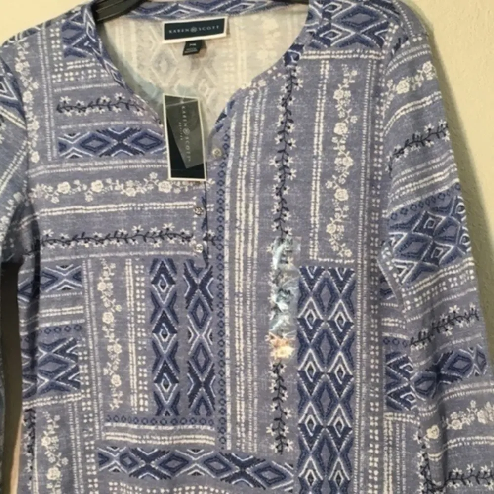 Karen Scott ladies blouse PM - Image 11