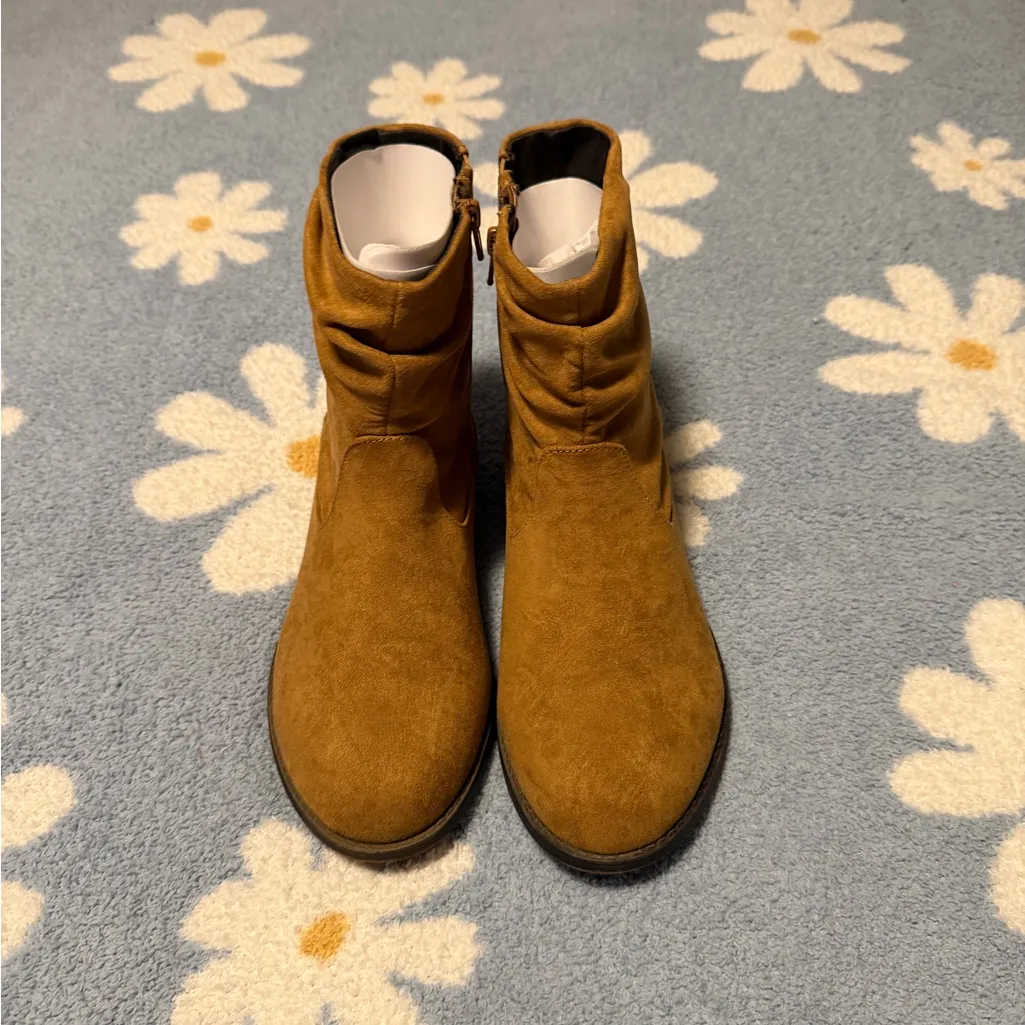 Lane Bryant Brown Suede Boots - Image 5