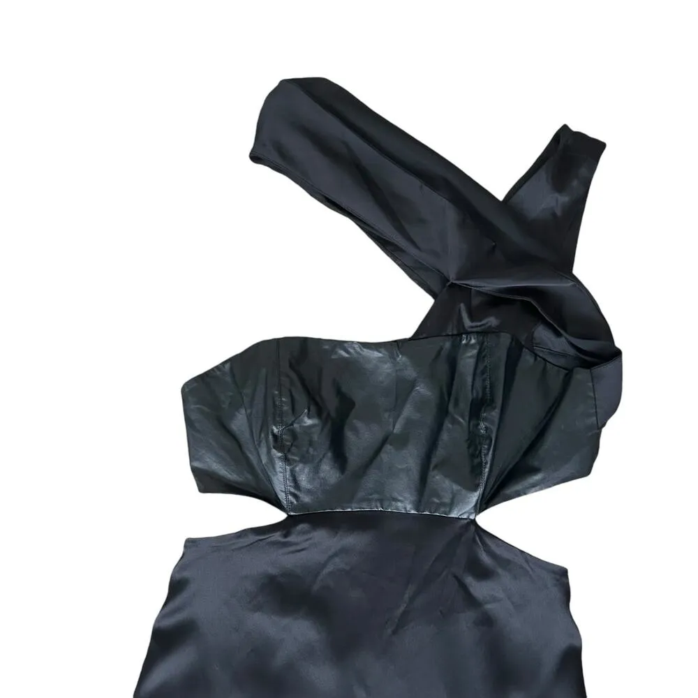 Marciano  Black Cut Out Dress Sz 6 - Image 3