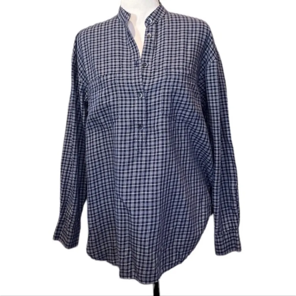 Madewell Abilene Plaid Popver - Image 4