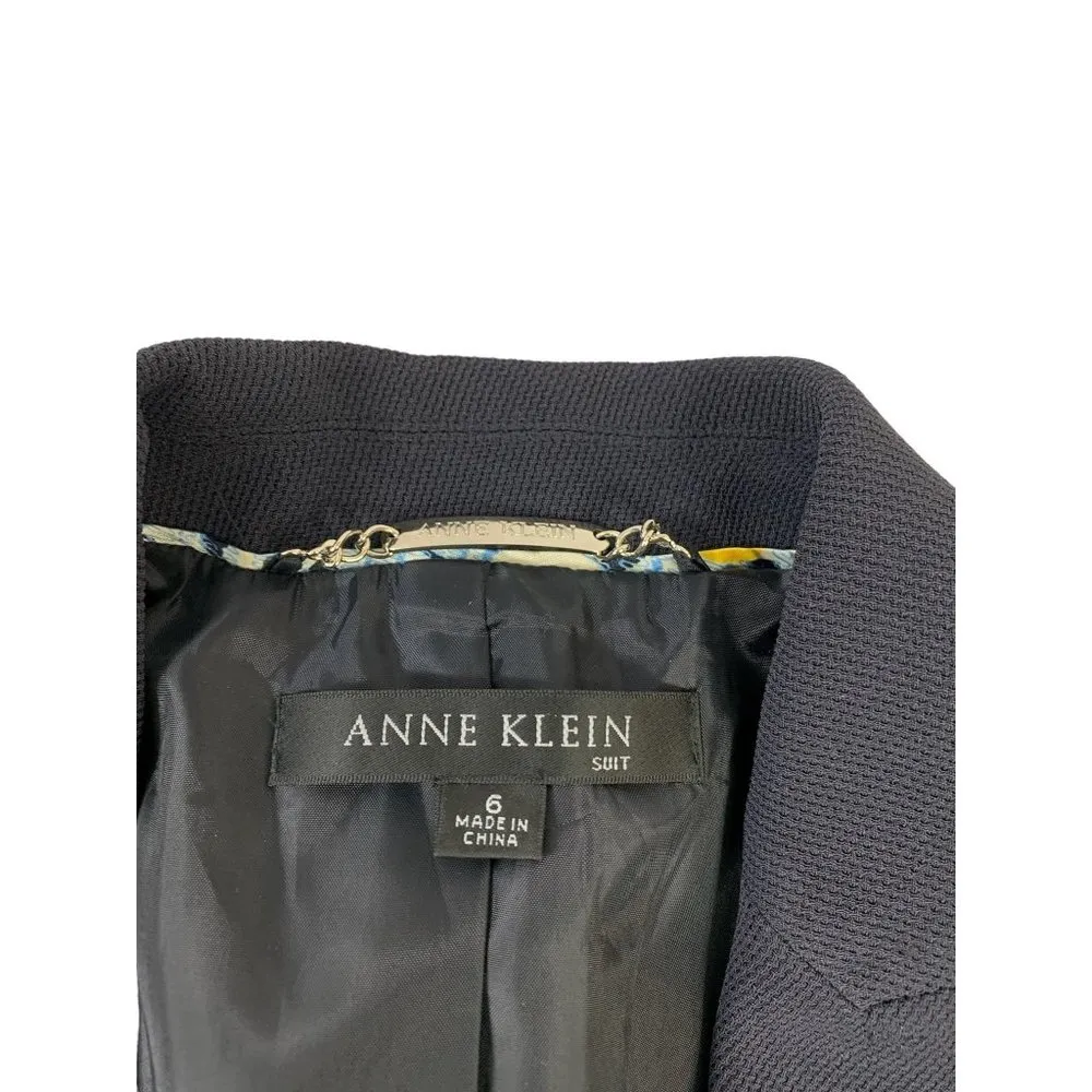 Anne Klein Women's Navy Blue Blazer - Image 3