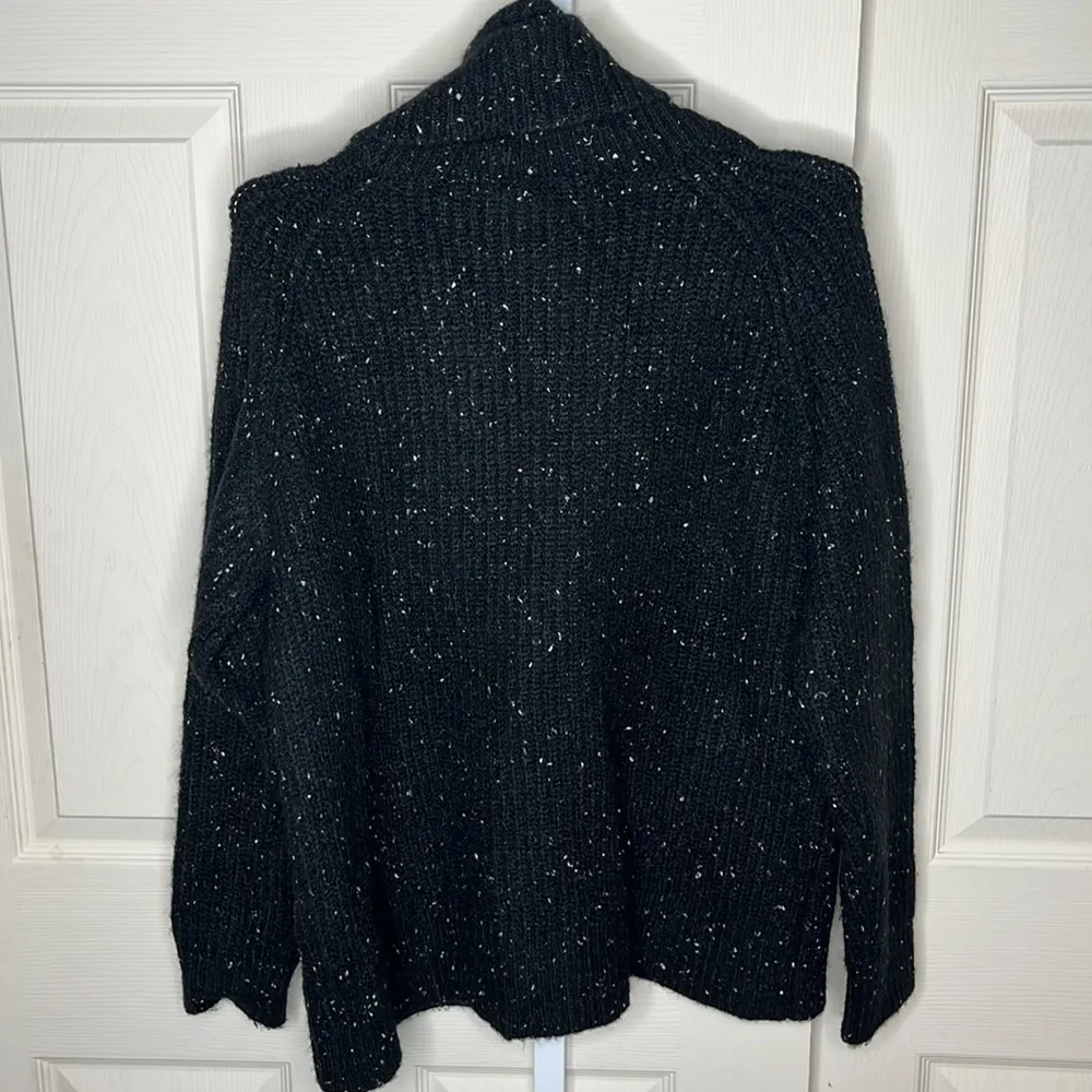 Zara Oversized Speckled Turtleneck Size Small - Image 4