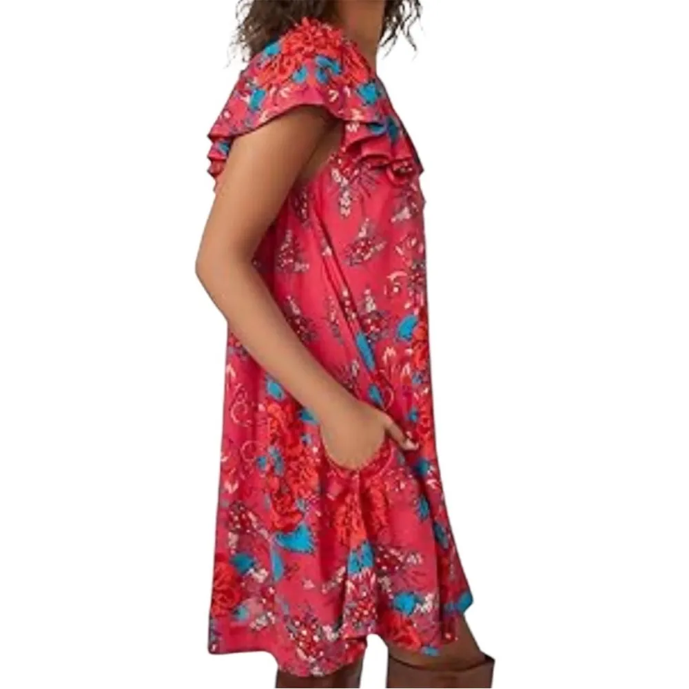 EUC Free People Yara Dress Rose Combo
Generous XS Retail $138.00 - Image 3