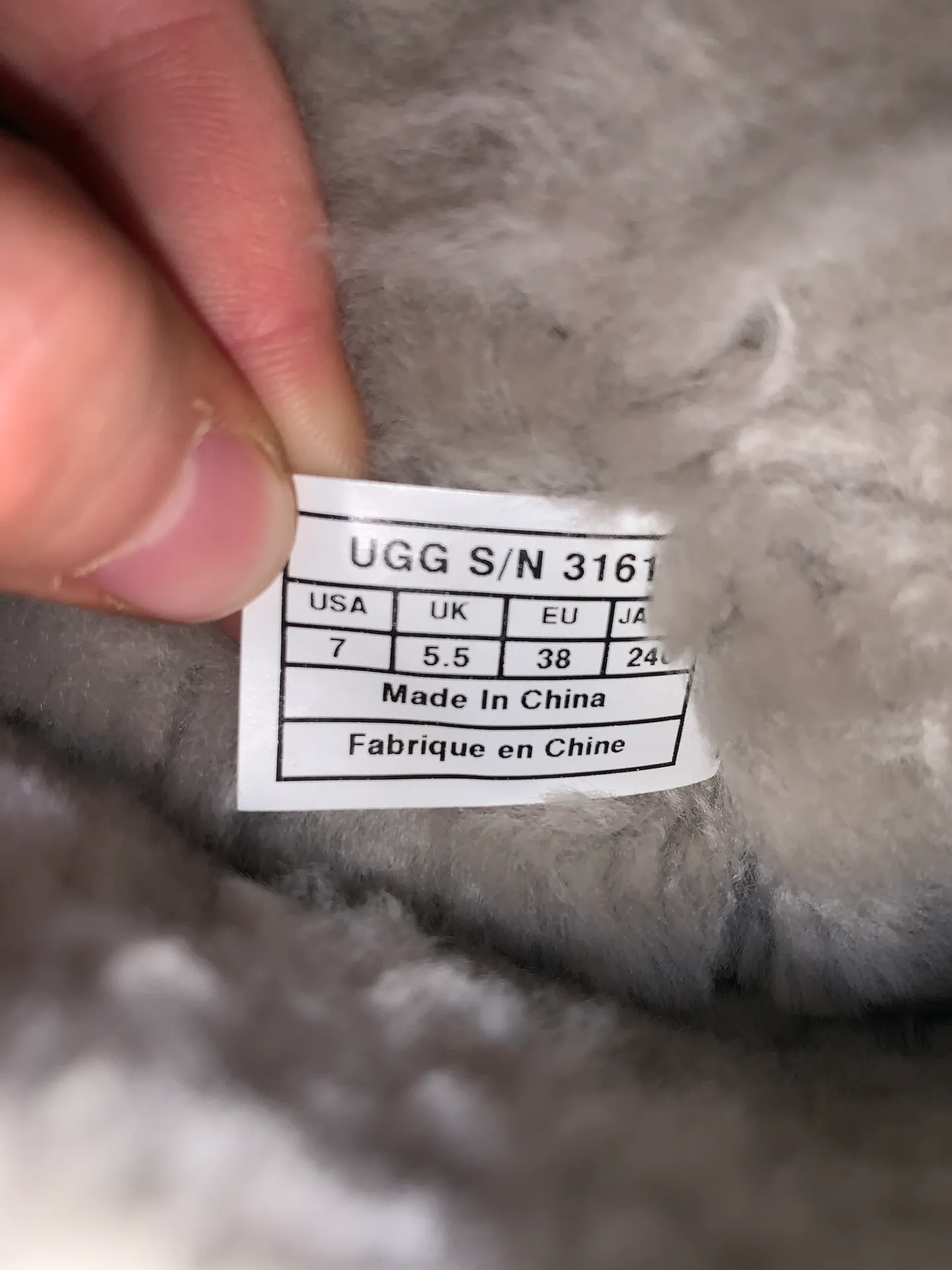 UGG Sequin Silver ’s - Image 5