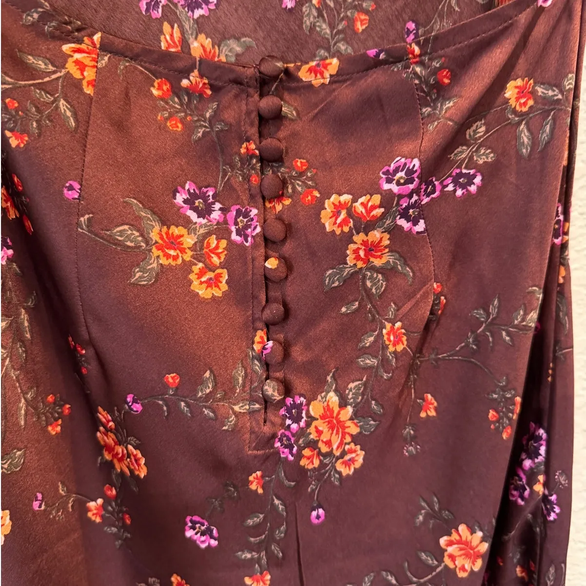 Free People Butterfly Babe Cutout Maxi Dress Size Small - Image 10