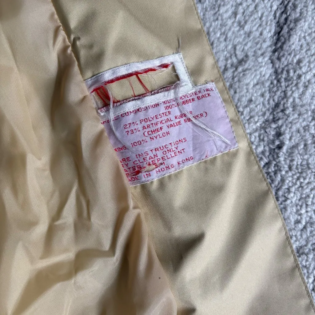 Vintage 1960s Beige Raincoat A - Image 7