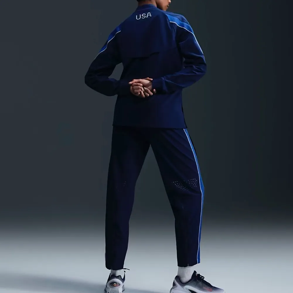 NIKE Team USA Olympics Standard Fit Sweat Wicking Pants Royal Blue Size L NEW - Image 10