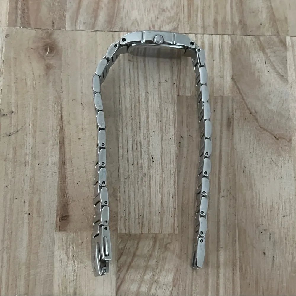 Citizen Eco-Drive Solar Ladies Watch Crystals Pearl Dial Stainless Bracelet - Image 8