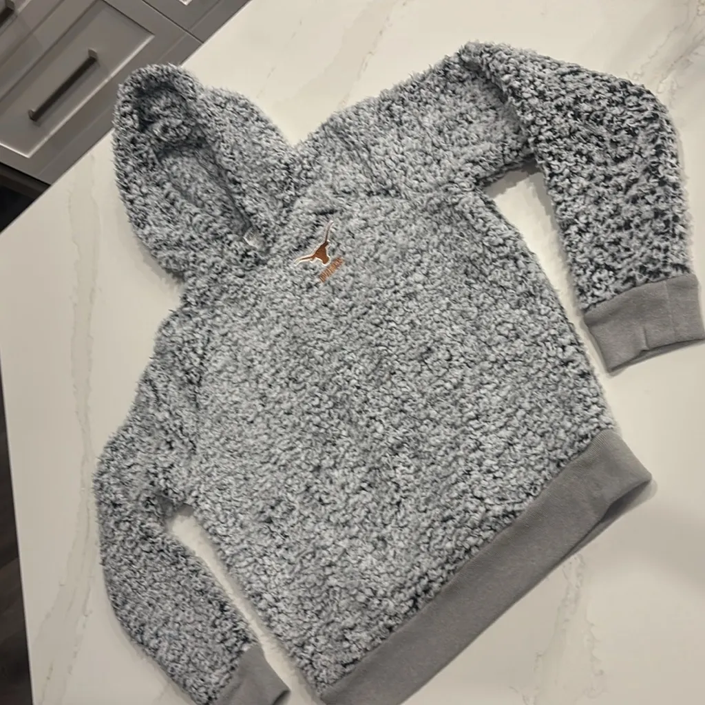 Victoria Secret PINK University of Texas Longhorns Sherpa Hoodie - Image 4