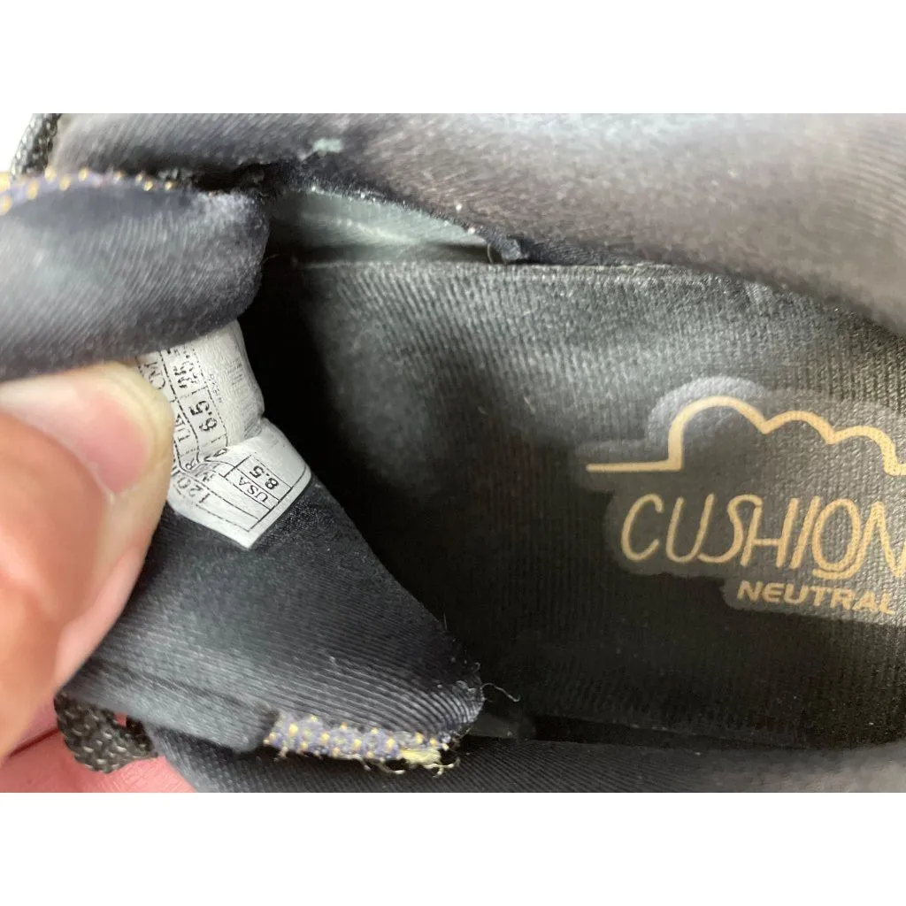 Brooks Ghost 12 Womens Black Gold Running Shoes Sneakers Size 8.5B SKU 9364 - Image 7