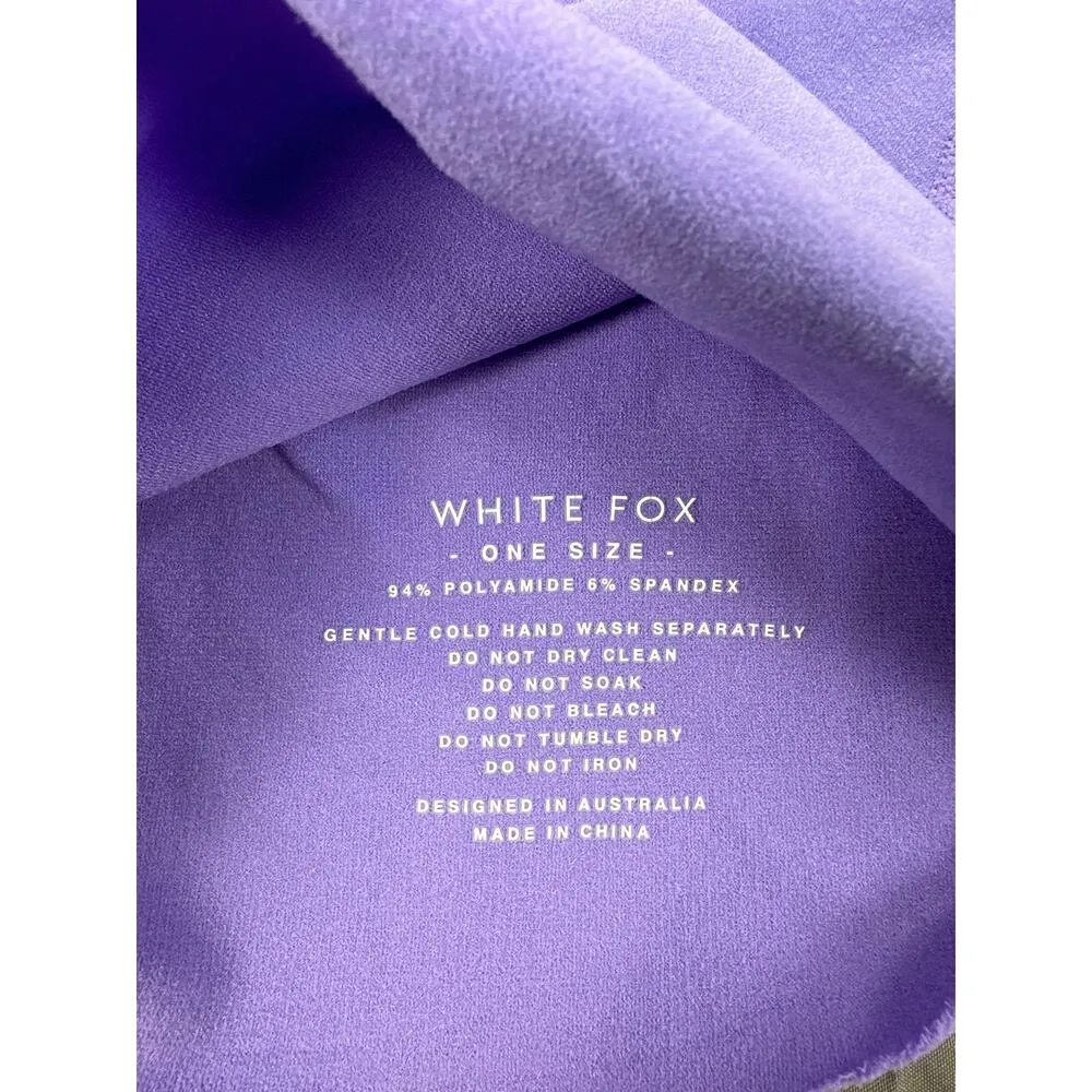 White Fox Boutique - One Of A Kind Bodycon Mini Dress in Purple - Image 3
