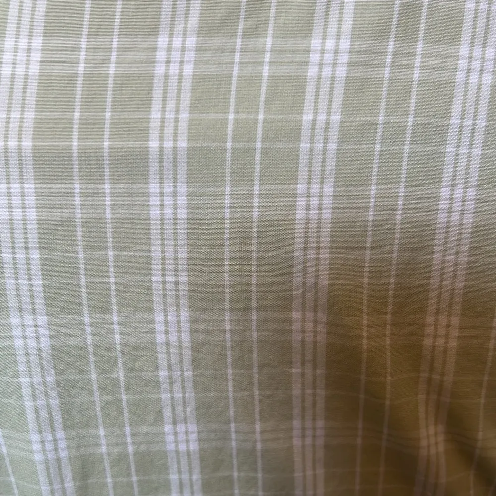 Plaid Tie-Waist Cottage Striped Midi Dress Size XS - Image 9