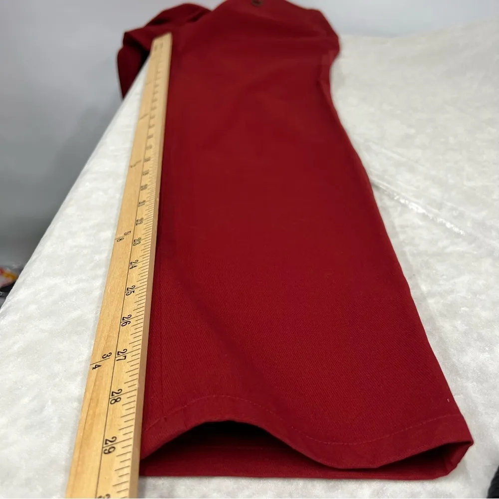 Lauren Ralph Lauren size 10 women’s pants horseshoe logo nwt Red - Image 10