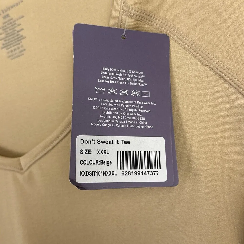 New NWT Knix Don’t Sweat It Tee T - Image 6