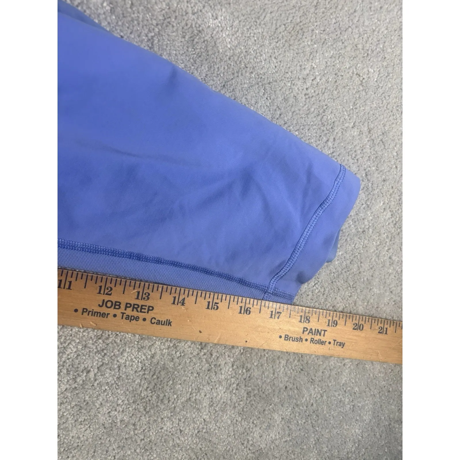 Lululemon Cut The Crop Leggings Lullaby W6B78S Low Rise 17" Women's Size‎ 10 - Image 9