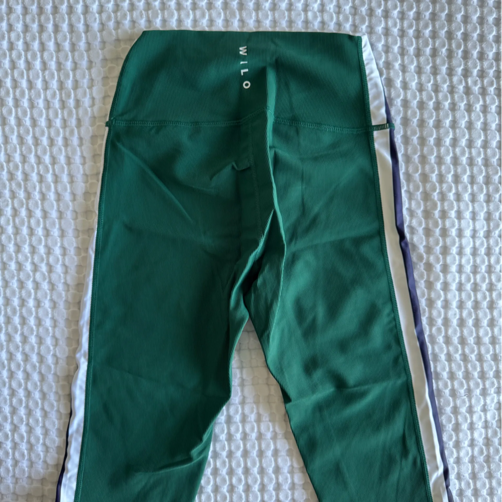 Wilo The Label Striped Leggings Green - Image 2