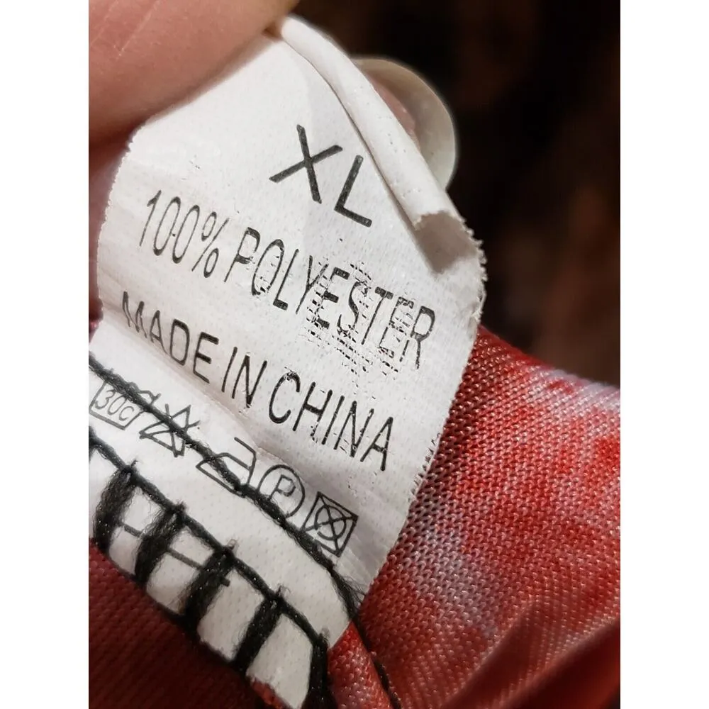 Women's Multicolor Floral 100% Polyester Short Sleeve V - Image 10