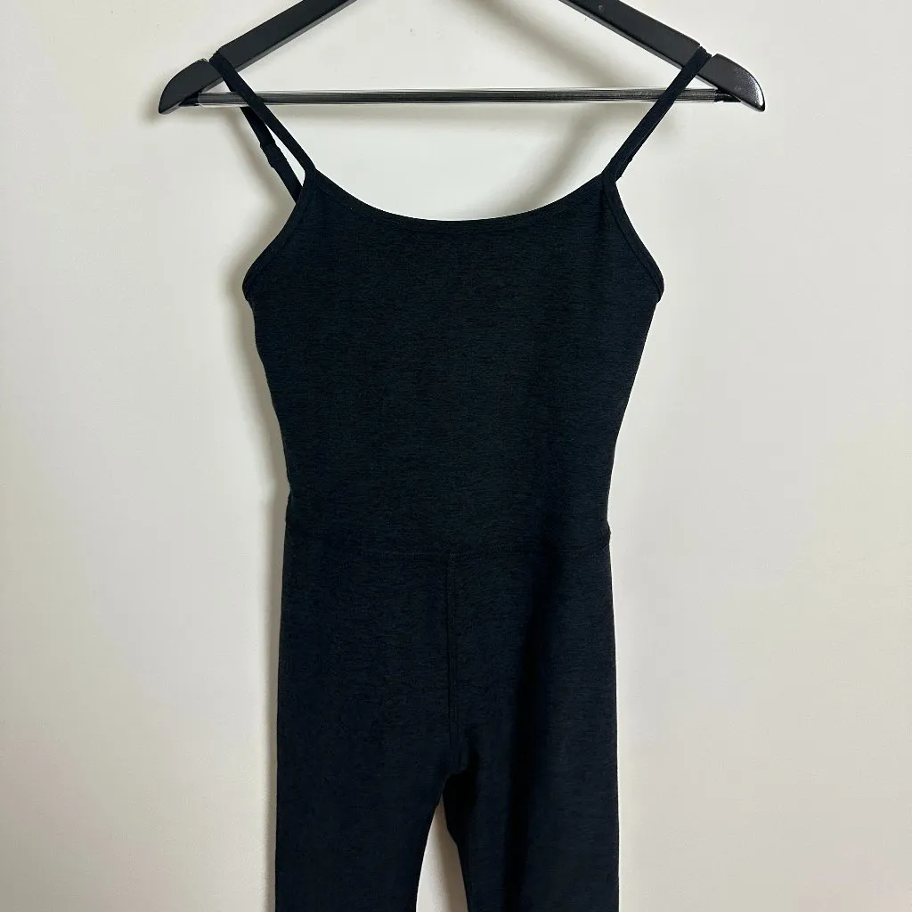 BEYOND YOGA Uplevel Space Dye Midi Jumpsuit in Darkest Night Size X-Small - Image 4