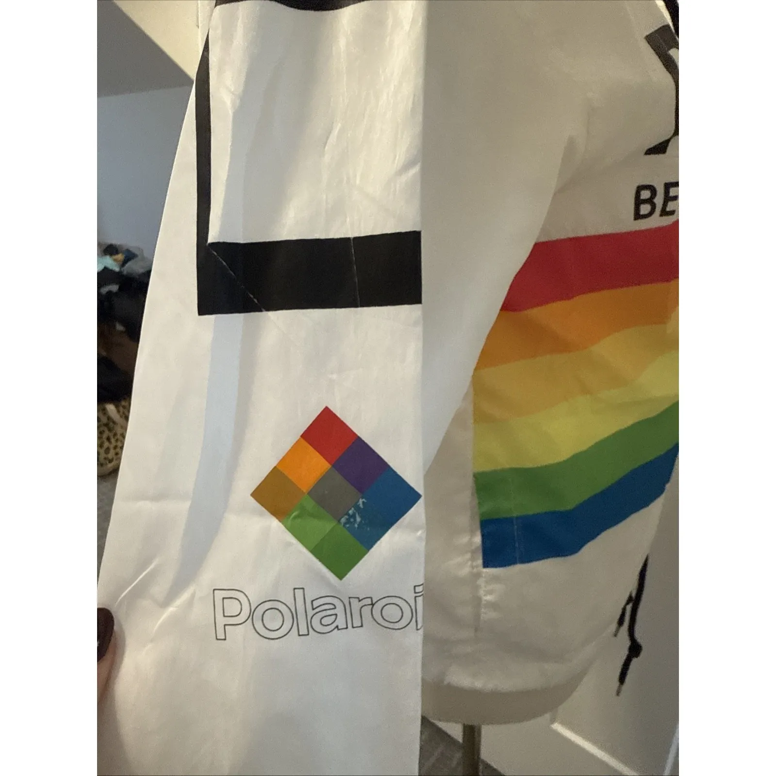 Polaroid Jacket Windbreaker Photographer Size Small - Image 6