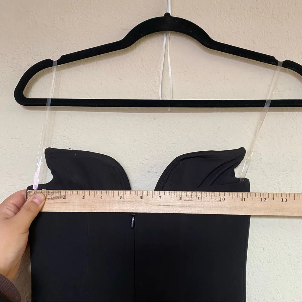 'Sabine' Black Strapless Corset Dress NWOT size XS - Image 10