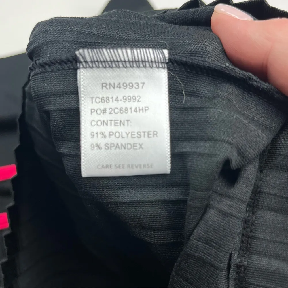 Tail Womens Size Large Black Pink Pleated Skort Tennis Golf Pickle Ball Athletic - Image 3